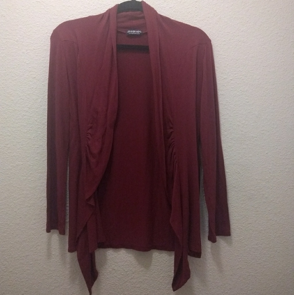 Faahion Nova Red Cardigan